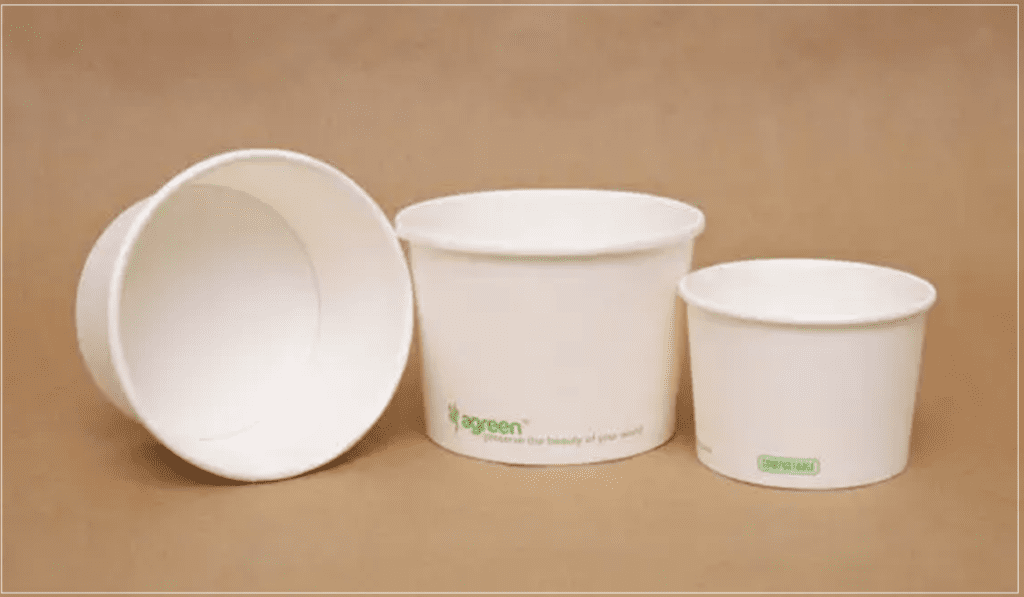 Disposable Soup Bowls Made of Paper